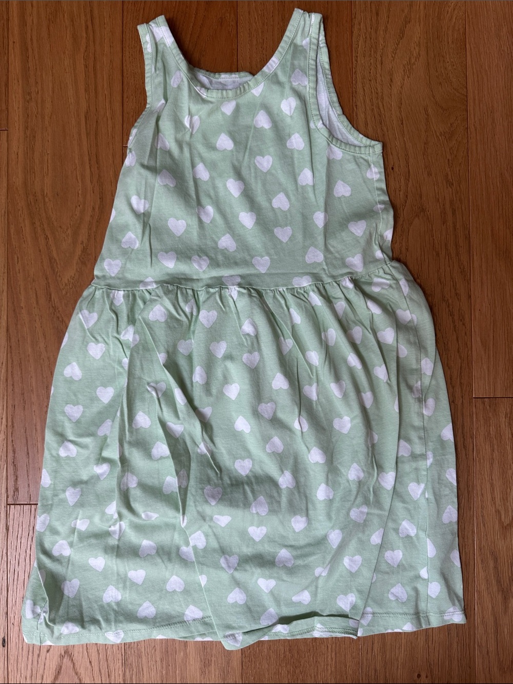 H&M Girls' Mint Green Heart Dress